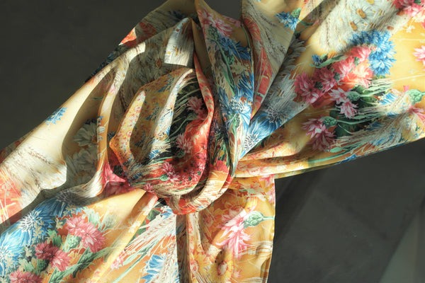 Satin Patterned Hijab Bonnet