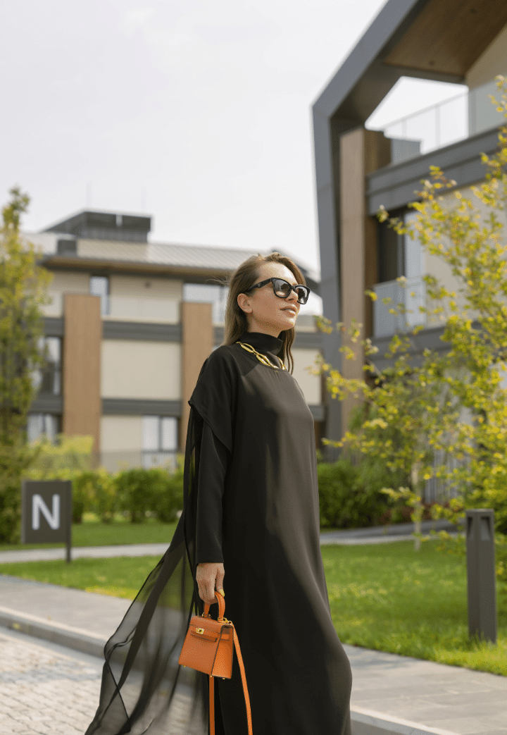 Basil Evening Dress Suit & Black Cape