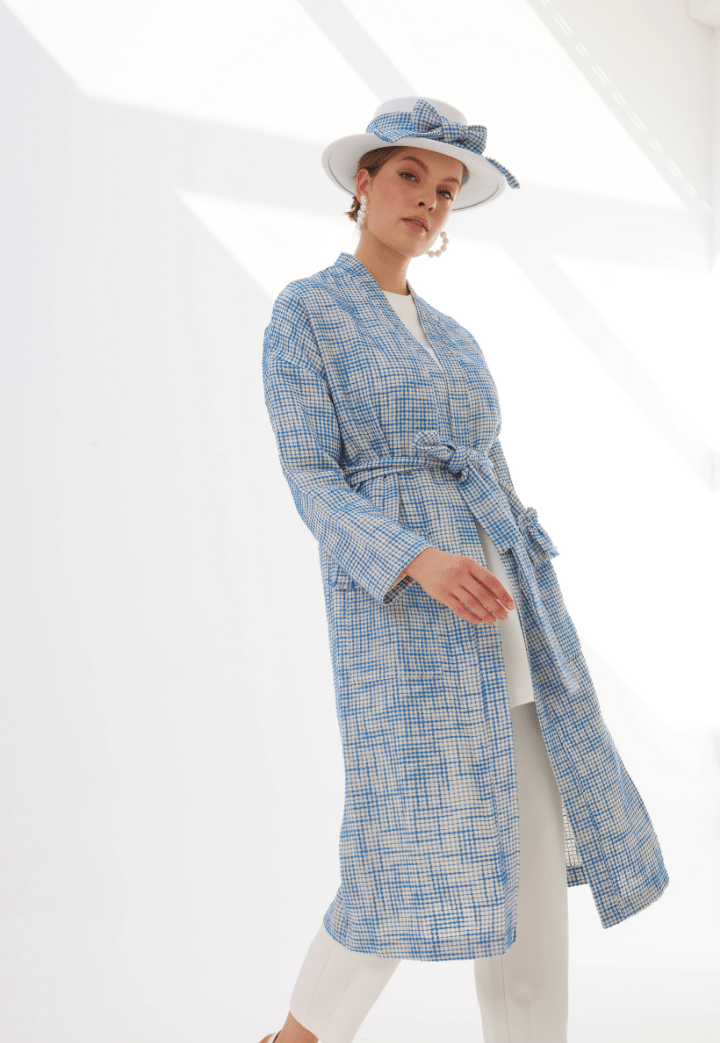 Diana Sash and Pocket Detailed Cap